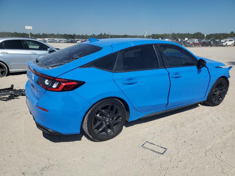 19XFL2H8XRE030036 - 2024 HONDA CIVIC SPORT BLUE photo 3