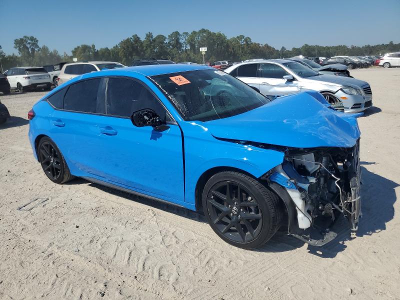 19XFL2H8XRE030036 - 2024 HONDA CIVIC SPORT BLUE photo 4