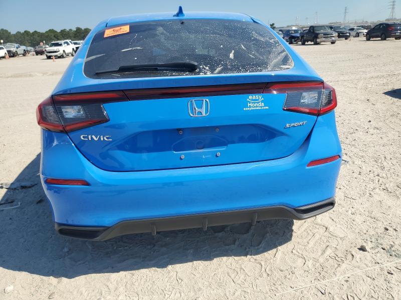 19XFL2H8XRE030036 - 2024 HONDA CIVIC SPORT BLUE photo 6