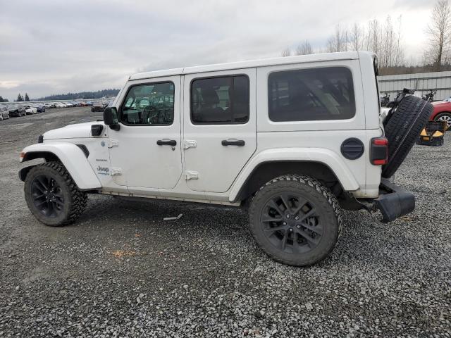 1C4JJXP69MW658780 - 2021 JEEP WRANGLER U SAHARA 4XE WHITE photo 2