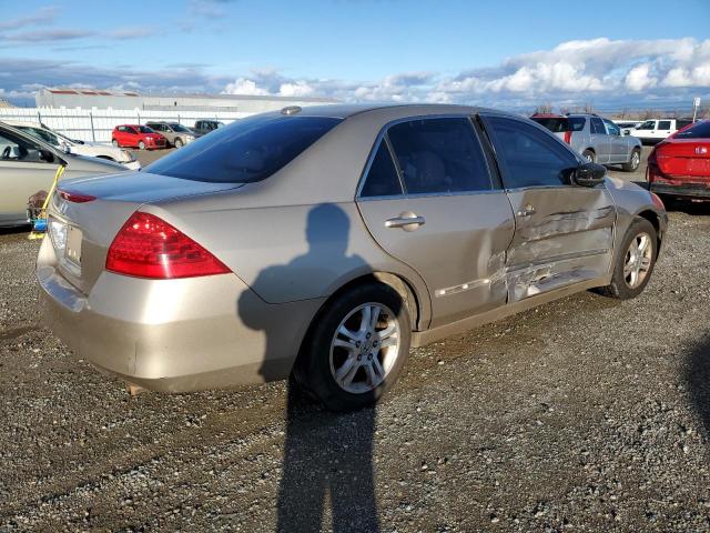 1HGCM56867A126932 - 2007 HONDA ACCORD EX TAN photo 3