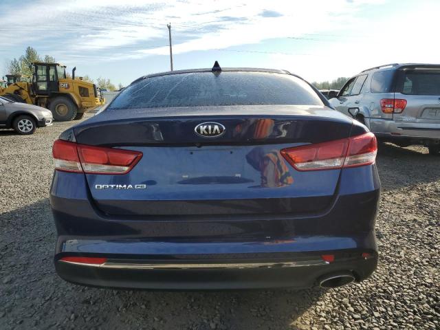5XXGT4L35JG192244 - 2018 KIA OPTIMA LX BLUE photo 6