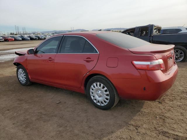 4T1BE46K47U144353 - 2007 TOYOTA CAMRY CE RED photo 2