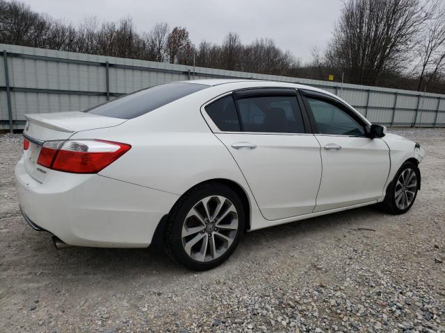 1HGCR2F57DA094283 - 2013 HONDA ACCORD SPORT WHITE photo 3