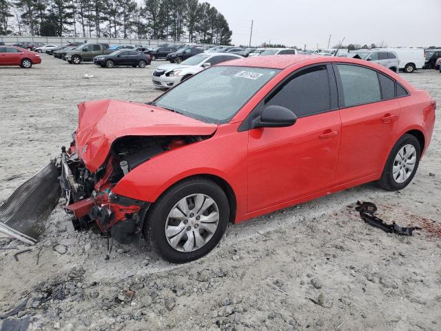 1G1PA5SH5E7190445 - 2014 CHEVROLET CRUZE LS RED photo 1