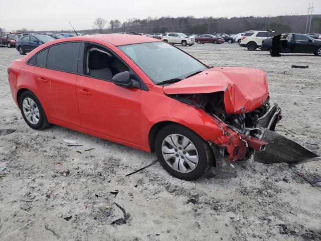 1G1PA5SH5E7190445 - 2014 CHEVROLET CRUZE LS RED photo 4