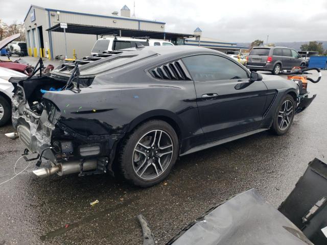 1FA6P8TH1N5122839 - 2022 FORD MUSTANG BLACK photo 3