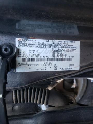 1FADP3F25DL158822 - 2013 FORD FOCUS SE GRAY photo 13