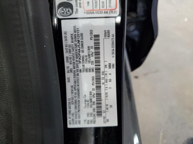 3FADP4AJ5JM120151 - 2018 FORD FIESTA S Qara foto 12