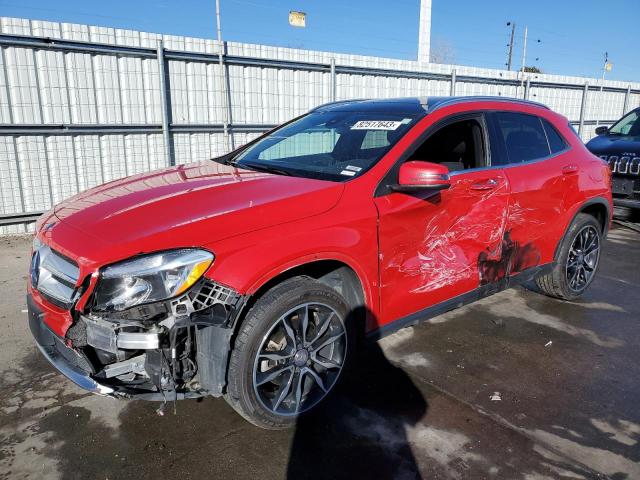 WDCTG4GBXGJ220090 - 2016 MERCEDES-BENZ GLA 250 4MATIC RED photo 1