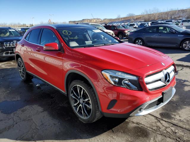 WDCTG4GBXGJ220090 - 2016 MERCEDES-BENZ GLA 250 4MATIC RED photo 4