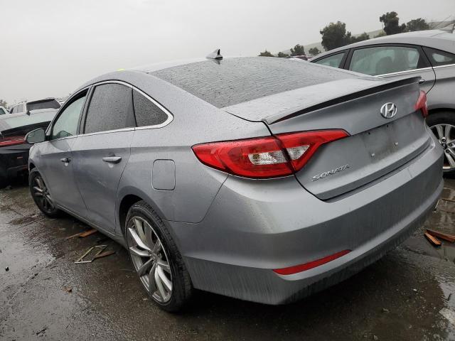 5NPE24AFXFH168122 - 2015 HYUNDAI SONATA SE SILVER photo 2