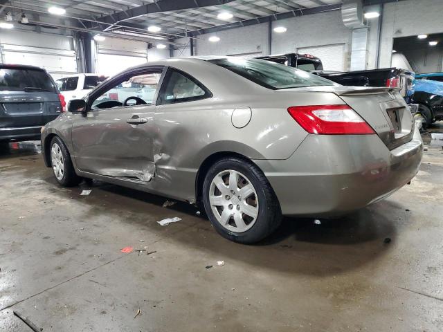 2HGFG12696H517834 - 2006 HONDA CIVIC LX TAN photo 2