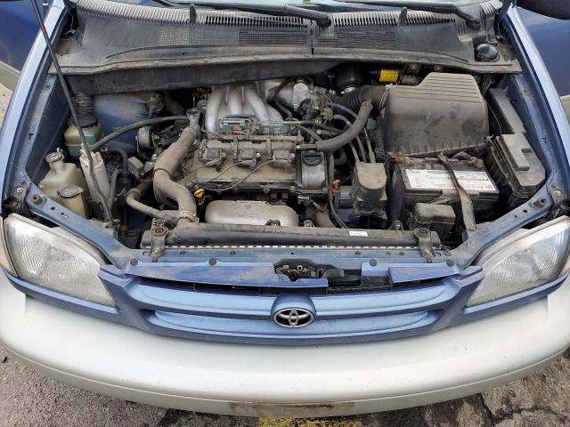 4T3ZF13C0WU065078 - 1998 TOYOTA SIENNA LE BLUE photo 11