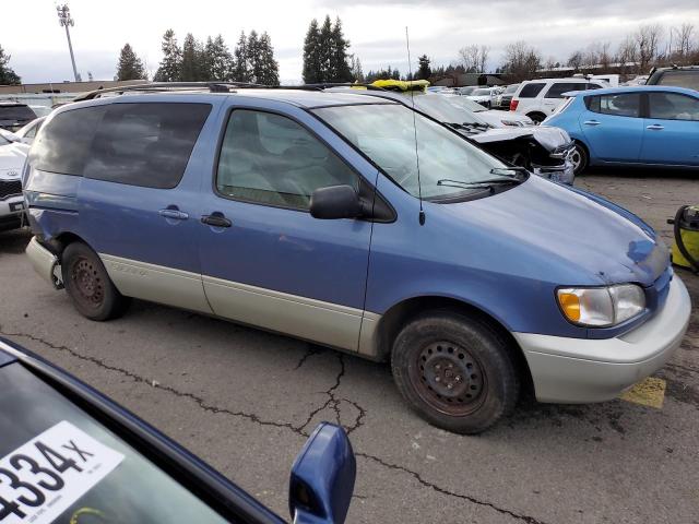 4T3ZF13C0WU065078 - 1998 TOYOTA SIENNA LE BLUE photo 4