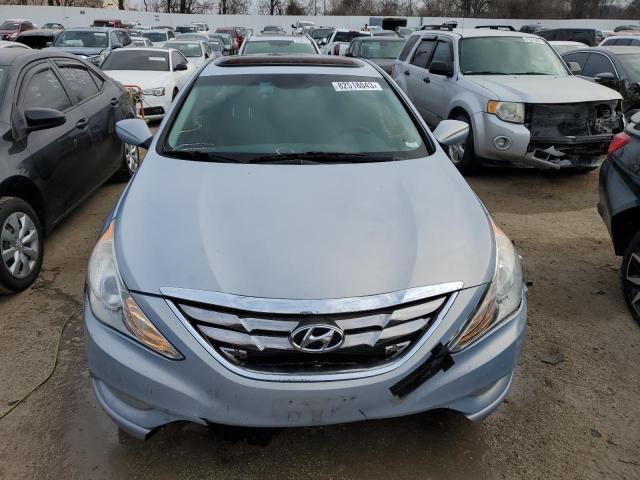 5NPEC4AC7CH409696 - 2012 HYUNDAI SONATA SE BLUE photo 5