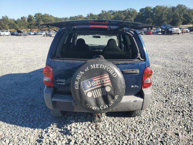 1J4GL48K83W732813 - 2003 JEEP LIBERTY SPORT Niebieski zdjęcie 6