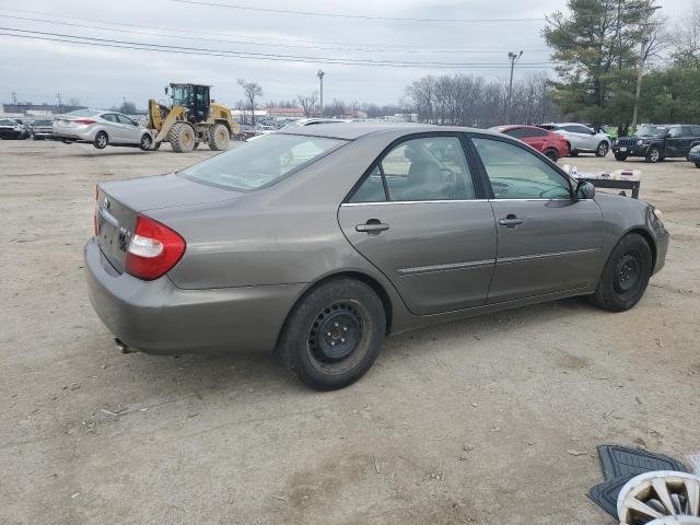 4T1BE30K74U834516 - 2004 TOYOTA CAMRY LE GRAY photo 3