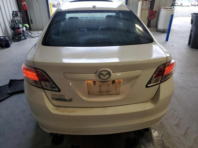 1YVHZ8CH8A5M46419 - 2010 MAZDA 6 I WHITE photo 6