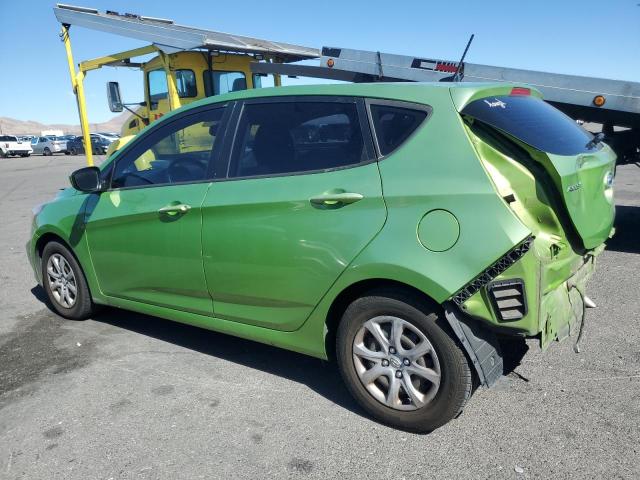 KMHCT5AE0DU111332 - 2013 HYUNDAI ACCENT GLS GREEN photo 2