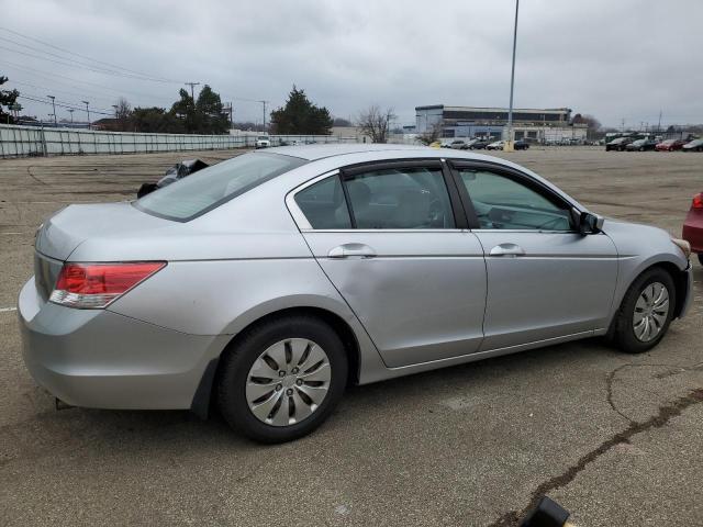 1HGCP2F33AA168511 - 2010 HONDA ACCORD LX SILVER photo 3