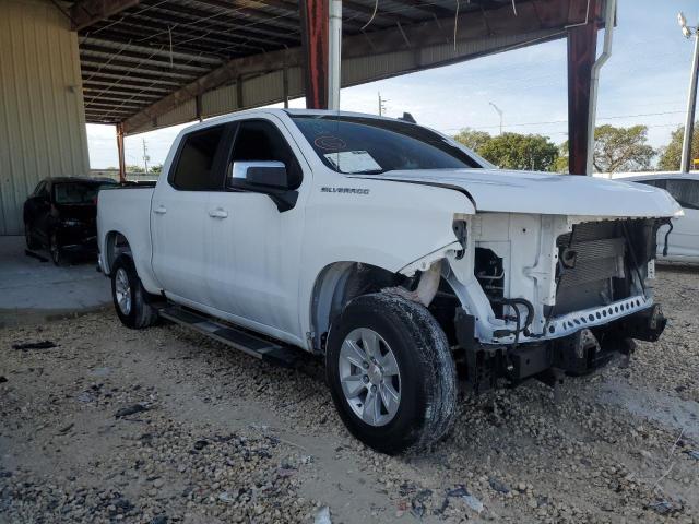 1GCPWCEDXNZ144653 - 2022 CHEVROLET SILVERADO C1500 LT WHITE photo 4