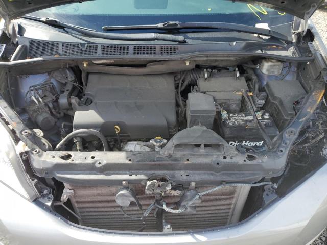 5TDKK3DC0DS351664 - 2013 TOYOTA SIENNA LE SILVER photo 12