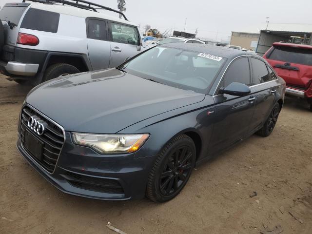 WAUHGBFCXDN111611 - 2013 AUDI A6 PRESTIGE BLUE photo 1