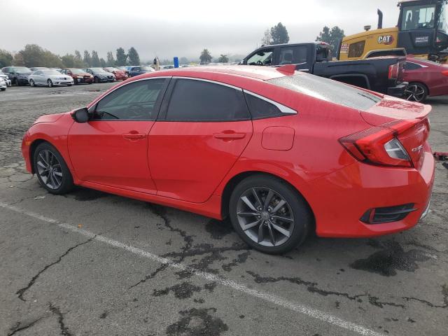2HGFC1F36LH682814 - 2020 HONDA CIVIC EX RED photo 2