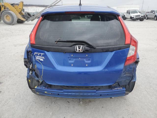 JHMGK5H53GX009961 - 2016 HONDA FIT LX BLUE photo 6