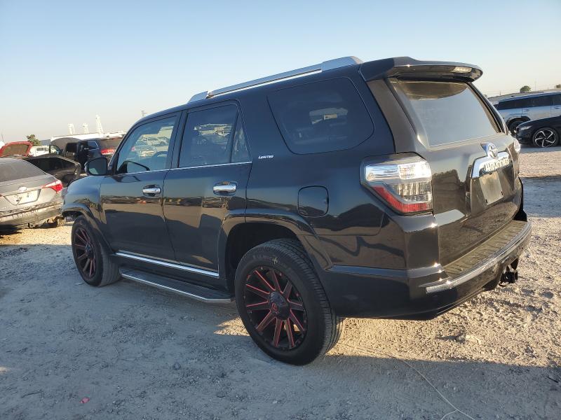 JTEZU5JR0J5178982 - 2018 TOYOTA 4RUNNER SR5 Қара фото 2