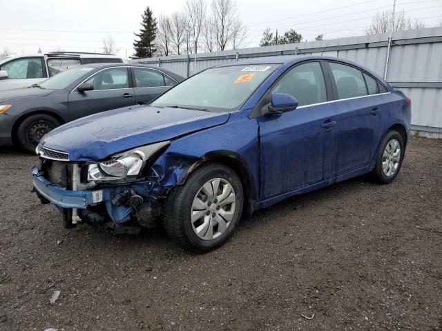 1G1PF5SC9C7322898 - 2012 CHEVROLET CRUZE LT BLUE photo 1