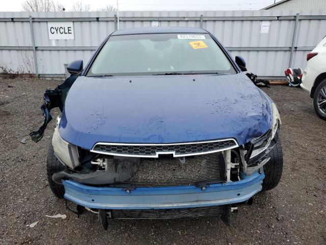 1G1PF5SC9C7322898 - 2012 CHEVROLET CRUZE LT BLUE photo 5