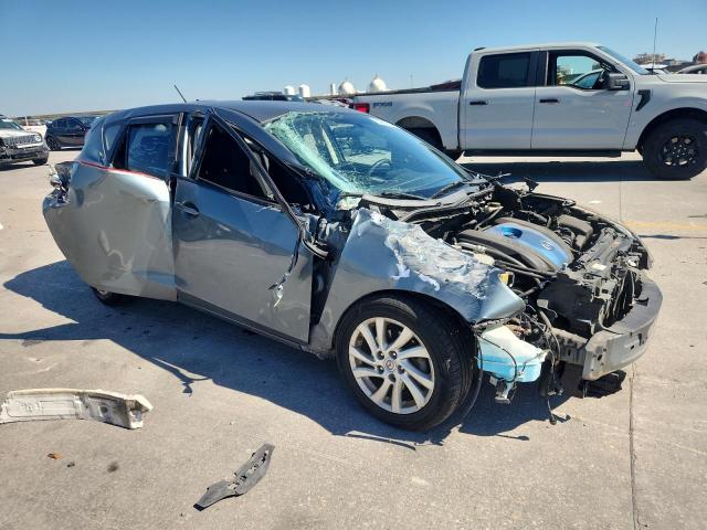 JM1BL1L74C1617897 - 2012 MAZDA 3 I GRAY photo 4