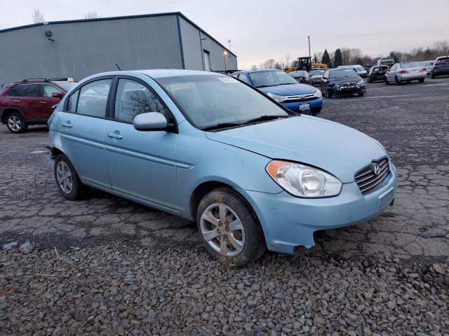 KMHCN4AC1BU581725 - 2011 HYUNDAI ACCENT GLS BLUE photo 4