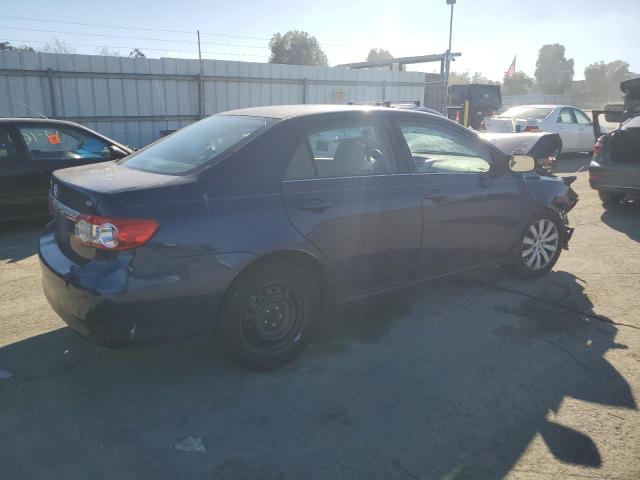 5YFBU4EE2DP107040 - 2013 TOYOTA COROLLA BASE Mavi foto 3