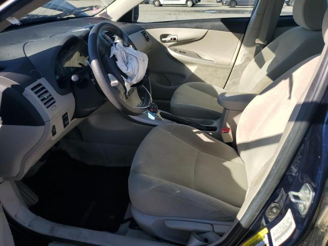 5YFBU4EE2DP107040 - 2013 TOYOTA COROLLA BASE Mavi foto 7