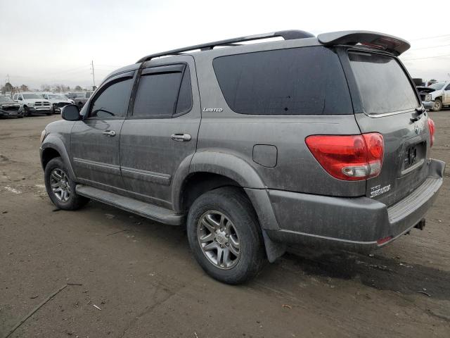 5TDBT48AX7S283275 - 2007 TOYOTA SEQUOIA LIMITED GRAY photo 2