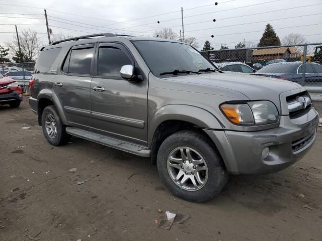 5TDBT48AX7S283275 - 2007 TOYOTA SEQUOIA LIMITED GRAY photo 4