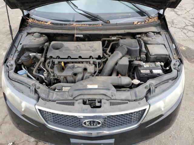 KNAFU4A29A5864617 - 2010 KIA FORTE EX BLACK photo 11