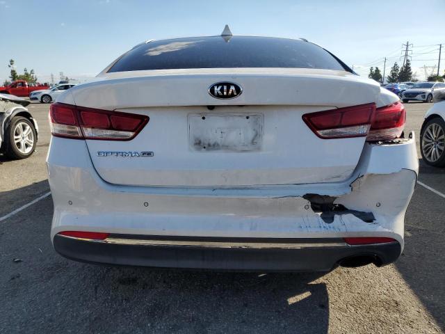 5XXGT4L32JG245319 - 2018 KIA OPTIMA LX WHITE photo 6