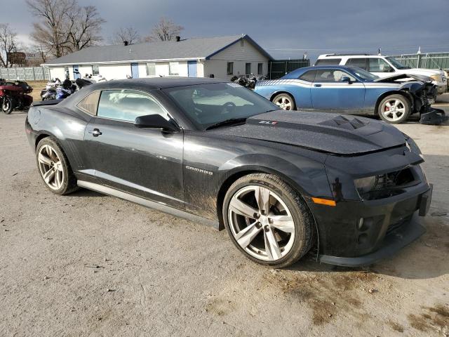 2G1FL1EP5D9807003 - 2013 CHEVROLET CAMARO ZL1 BLACK photo 4