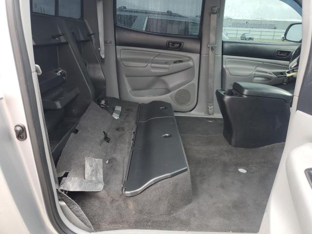 5TFLU4EN7FX129804 - 2015 TOYOTA TACOMA DOUBLE CAB SILVER photo 10