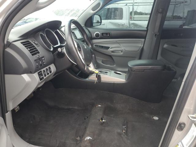 5TFLU4EN7FX129804 - 2015 TOYOTA TACOMA DOUBLE CAB SILVER photo 7