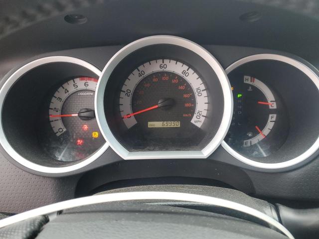 5TFLU4EN7FX129804 - 2015 TOYOTA TACOMA DOUBLE CAB SILVER photo 9