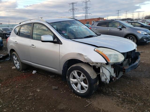 JN8AS58T48W011977 - 2008 NISSAN ROGUE S SILVER photo 4