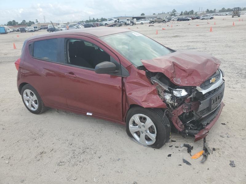 KL8CB6SA5NC020632 - 2022 CHEVROLET SPARK LS BURGUNDY photo 4