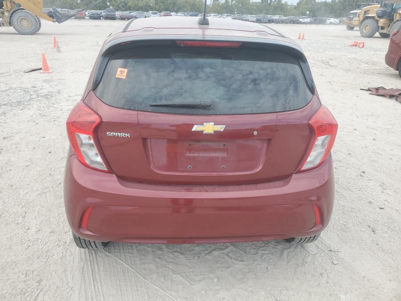KL8CB6SA5NC020632 - 2022 CHEVROLET SPARK LS BURGUNDY photo 6