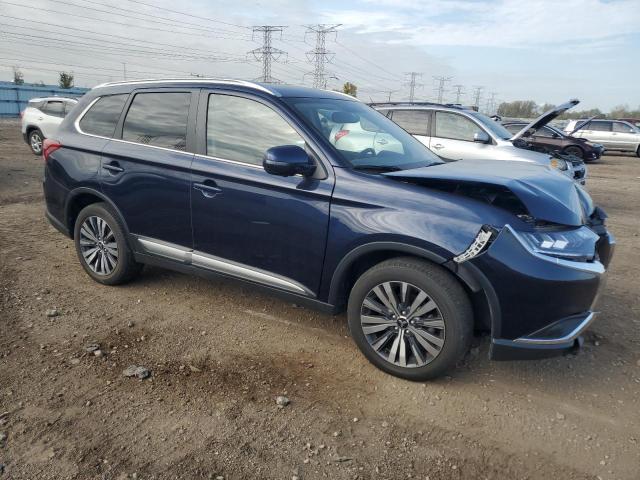 JA4AZ3A38KZ034314 - 2019 MITSUBISHI OUTLANDER SE BLUE photo 4