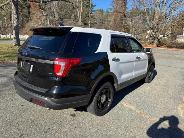 1FM5K8AR0JGC17791 - 2018 FORD EXPLORER POLICE INTERCEPTOR 黑色 照片 4
